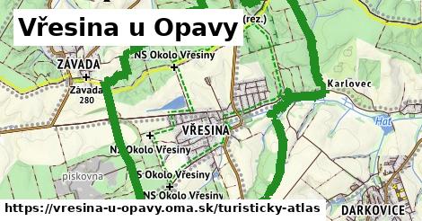 ikona Turistická mapa turisticky-atlas v vresina-u-opavy