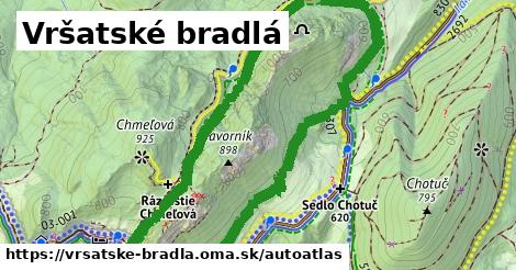 ikona Mapa autoatlas v vrsatske-bradla