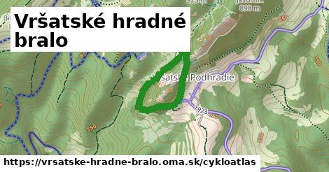 ikona Cyklo cykloatlas v vrsatske-hradne-bralo