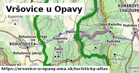 ikona Vršovice u Opavy: 0 m trás turisticky-atlas v vrsovice-u-opavy