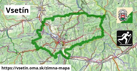 ikona Zimná mapa zimna-mapa v vsetin