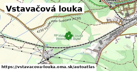 ikona Mapa autoatlas v vstavacova-louka