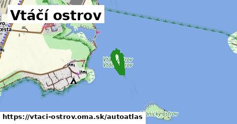 ikona Mapa autoatlas v vtaci-ostrov