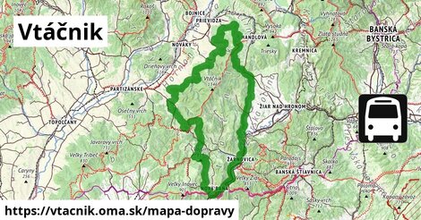 ikona Mapa dopravy mapa-dopravy v vtacnik