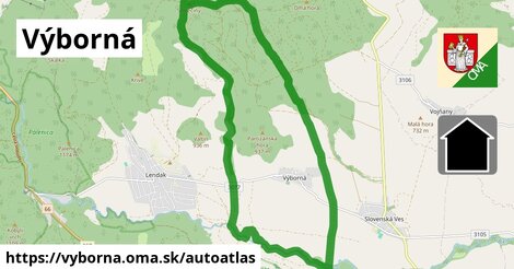 ikona Mapa autoatlas v vyborna