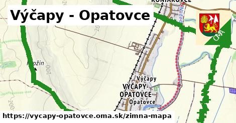 ikona Zimná mapa zimna-mapa v vycapy-opatovce