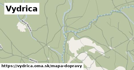 ikona Vydrica: 62 m trás mapa-dopravy v vydrica