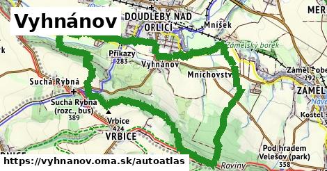 ikona Mapa autoatlas v vyhnanov