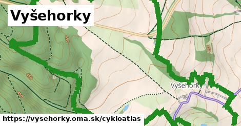 ikona Cyklo cykloatlas v vysehorky