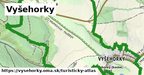 ikona Vyšehorky: 0 m trás turisticky-atlas v vysehorky