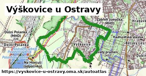 ulice v Výškovice u Ostravy