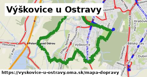 ikona Mapa dopravy mapa-dopravy v vyskovice-u-ostravy