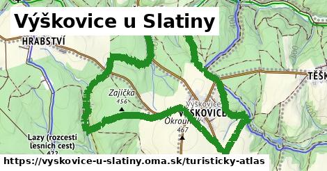 ikona Turistická mapa turisticky-atlas v vyskovice-u-slatiny