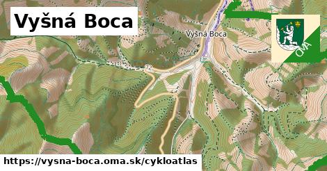 ikona Vyšná Boca: 1,91 km trás cykloatlas v vysna-boca