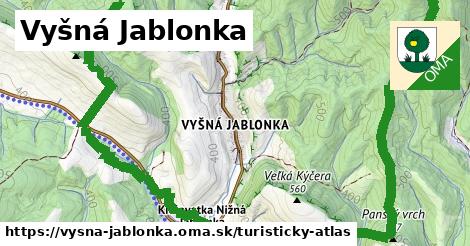 ikona Turistická mapa turisticky-atlas v vysna-jablonka