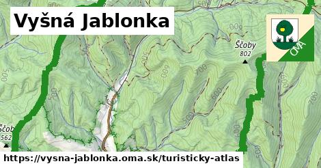 ikona Turistická mapa turisticky-atlas v vysna-jablonka