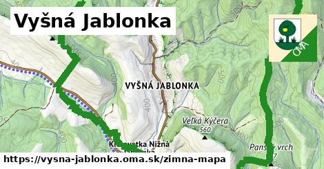 ikona Zimná mapa zimna-mapa v vysna-jablonka