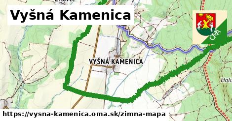 ikona Zimná mapa zimna-mapa v vysna-kamenica