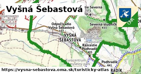 ikona Turistická mapa turisticky-atlas v vysna-sebastova