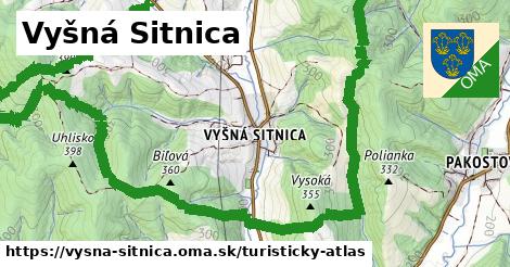 ikona Vyšná Sitnica: 0 m trás turisticky-atlas v vysna-sitnica