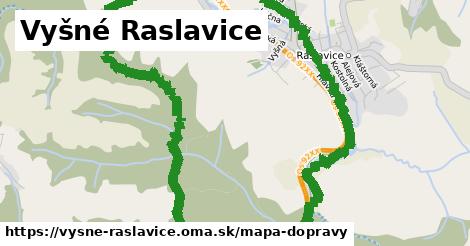 ikona Vyšné Raslavice: 10,0 km trás mapa-dopravy v vysne-raslavice