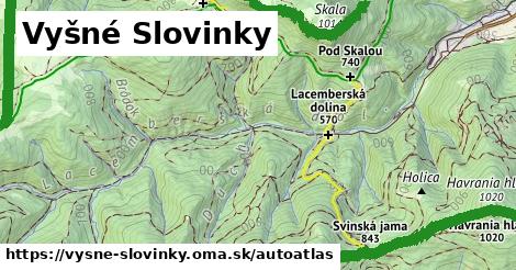 ikona Mapa autoatlas v vysne-slovinky