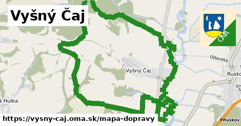 ikona Vyšný Čaj: 0 m trás mapa-dopravy v vysny-caj