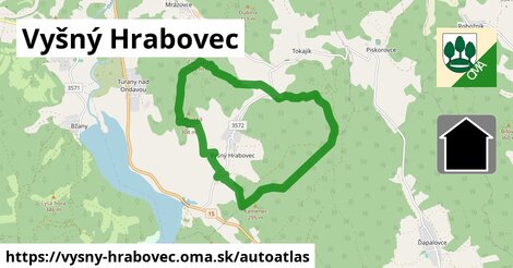 ulice v Vyšný Hrabovec