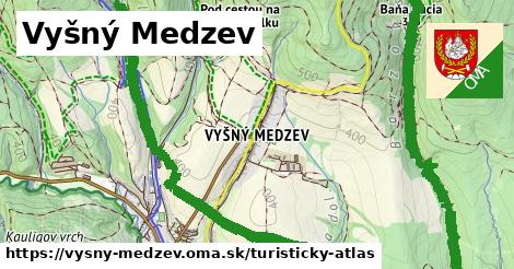 ikona Turistická mapa turisticky-atlas v vysny-medzev