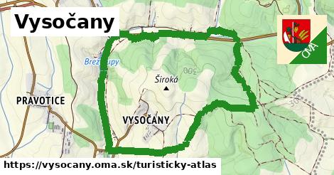 ikona Vysočany: 0 m trás turisticky-atlas v vysocany