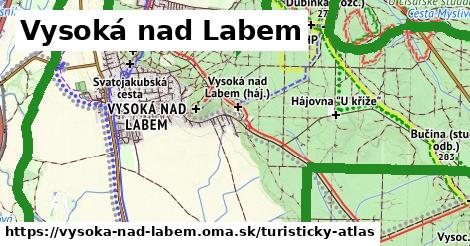 ikona Turistická mapa turisticky-atlas v vysoka-nad-labem