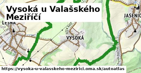 ikona Mapa autoatlas v vysoka-u-valasskeho-mezirici