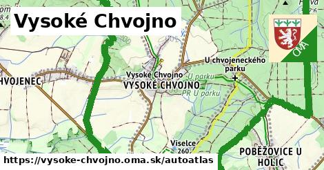 ulice v Vysoké Chvojno