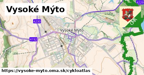 ikona Cyklo cykloatlas v vysoke-myto