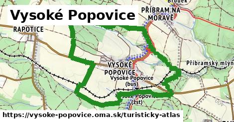 ikona Turistická mapa turisticky-atlas v vysoke-popovice