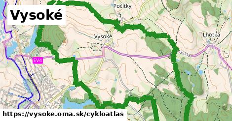 ikona Cyklo cykloatlas v vysoke