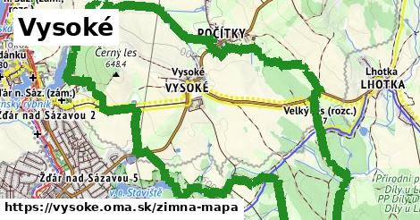 ikona Zimná mapa zimna-mapa v vysoke