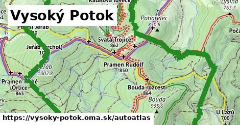 ikona Mapa autoatlas v vysoky-potok