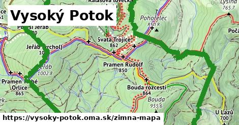 ikona Zimná mapa zimna-mapa v vysoky-potok