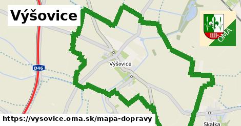 ikona Mapa dopravy mapa-dopravy v vysovice