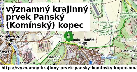 ikona Mapa autoatlas v vyznamny-krajinny-prvek-pansky-kominsky-kopec