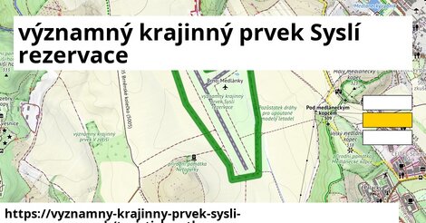 významný krajinný prvek Syslí rezervace