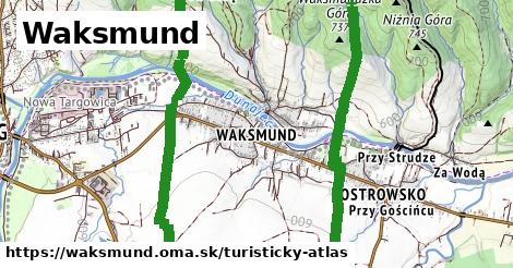 ikona Turistická mapa turisticky-atlas v waksmund