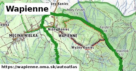 ikona Mapa autoatlas v wapienne