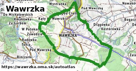 ikona Mapa autoatlas v wawrzka