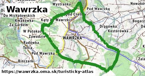 ikona Turistická mapa turisticky-atlas v wawrzka