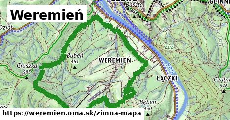 ikona Zimná mapa zimna-mapa v weremien