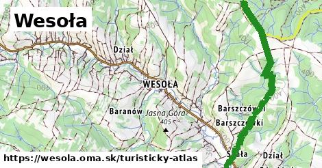 ikona Turistická mapa turisticky-atlas v wesola