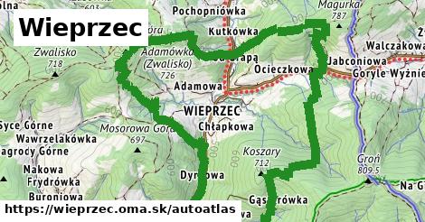 ulice v Wieprzec