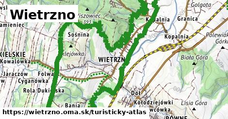 ikona Turistická mapa turisticky-atlas v wietrzno